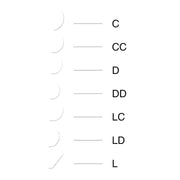 0.05MM FAST FANNING LASHES 16 ROWS - Zesty Lashes