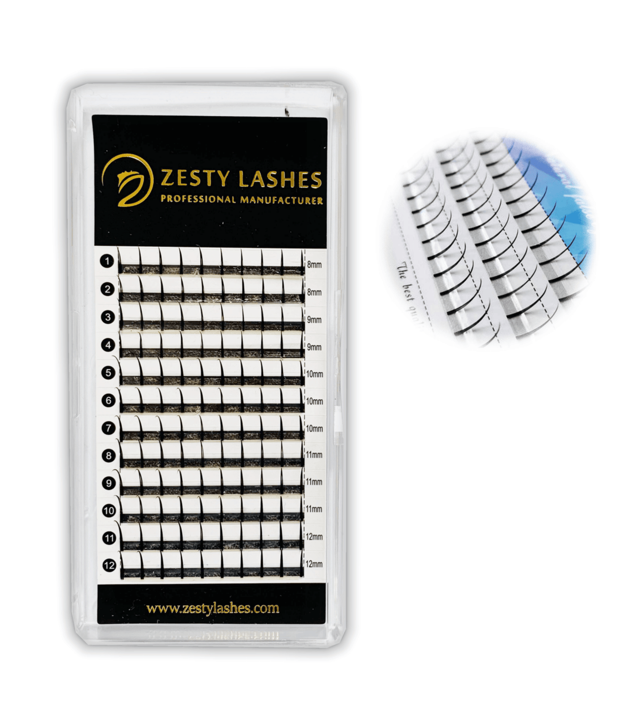 0.07mm Spike Lashes (12 Lines)