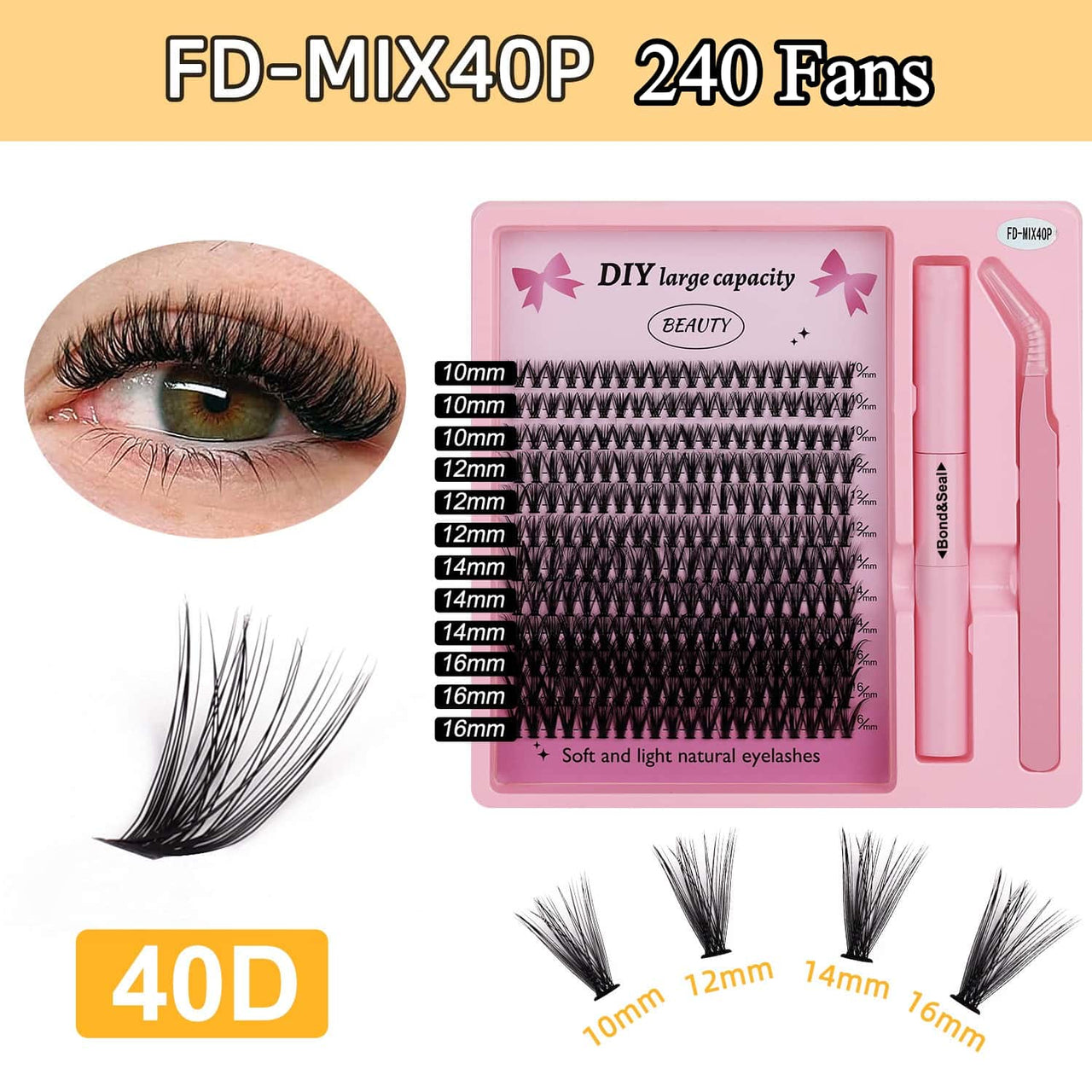 DIY MIX Lashes KIT FD-MIX