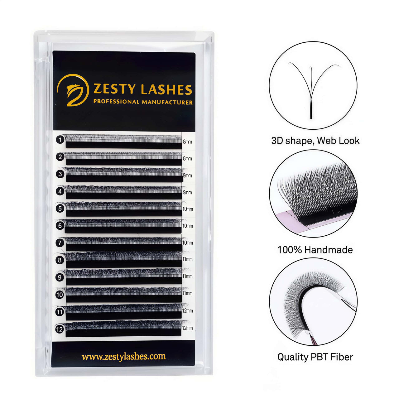 0.07mm 3D Clover Lashes