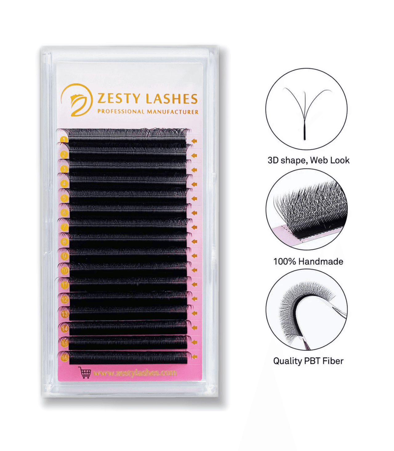 0.07mm 3D Clover Lashes
