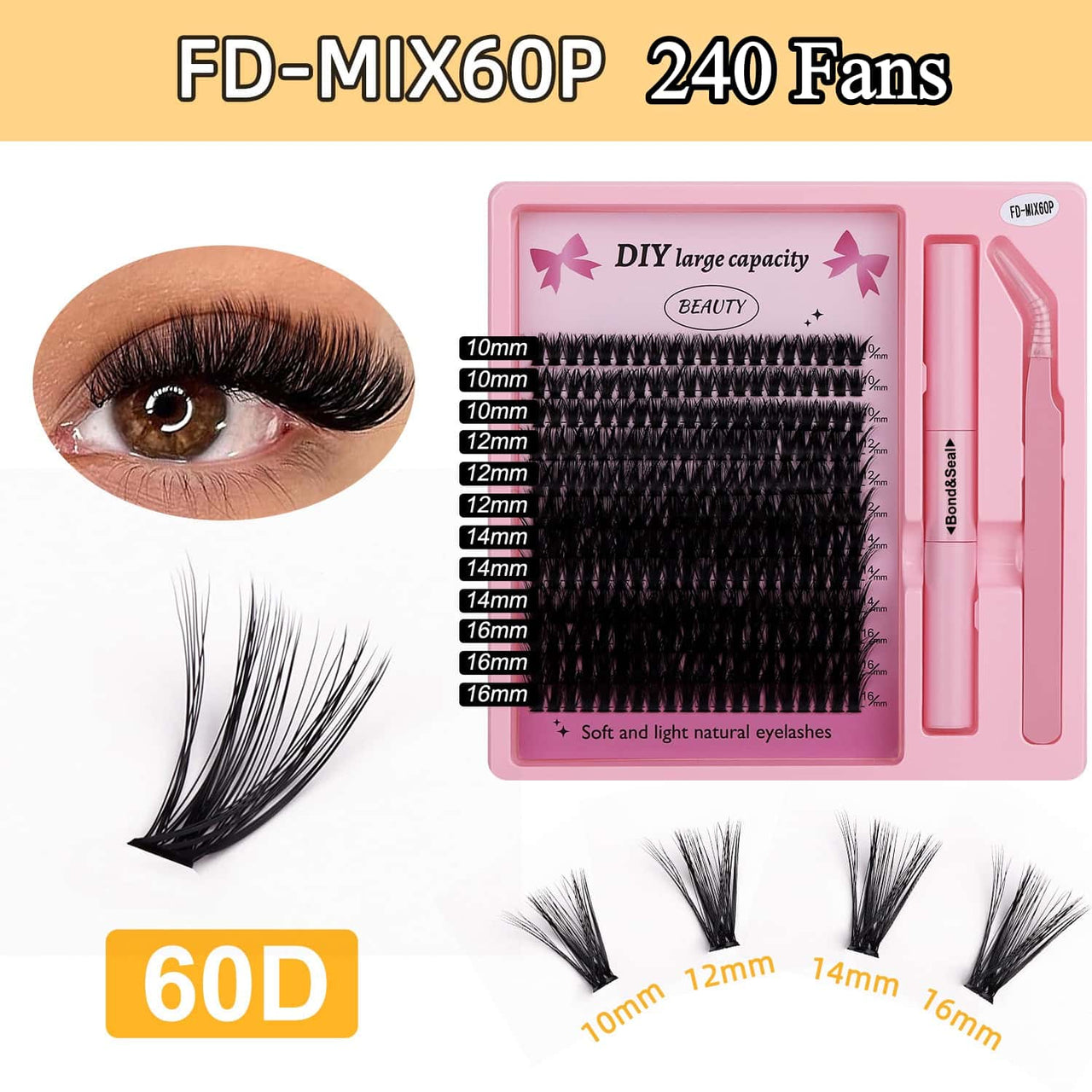 DIY MIX Lashes KIT FD-MIX