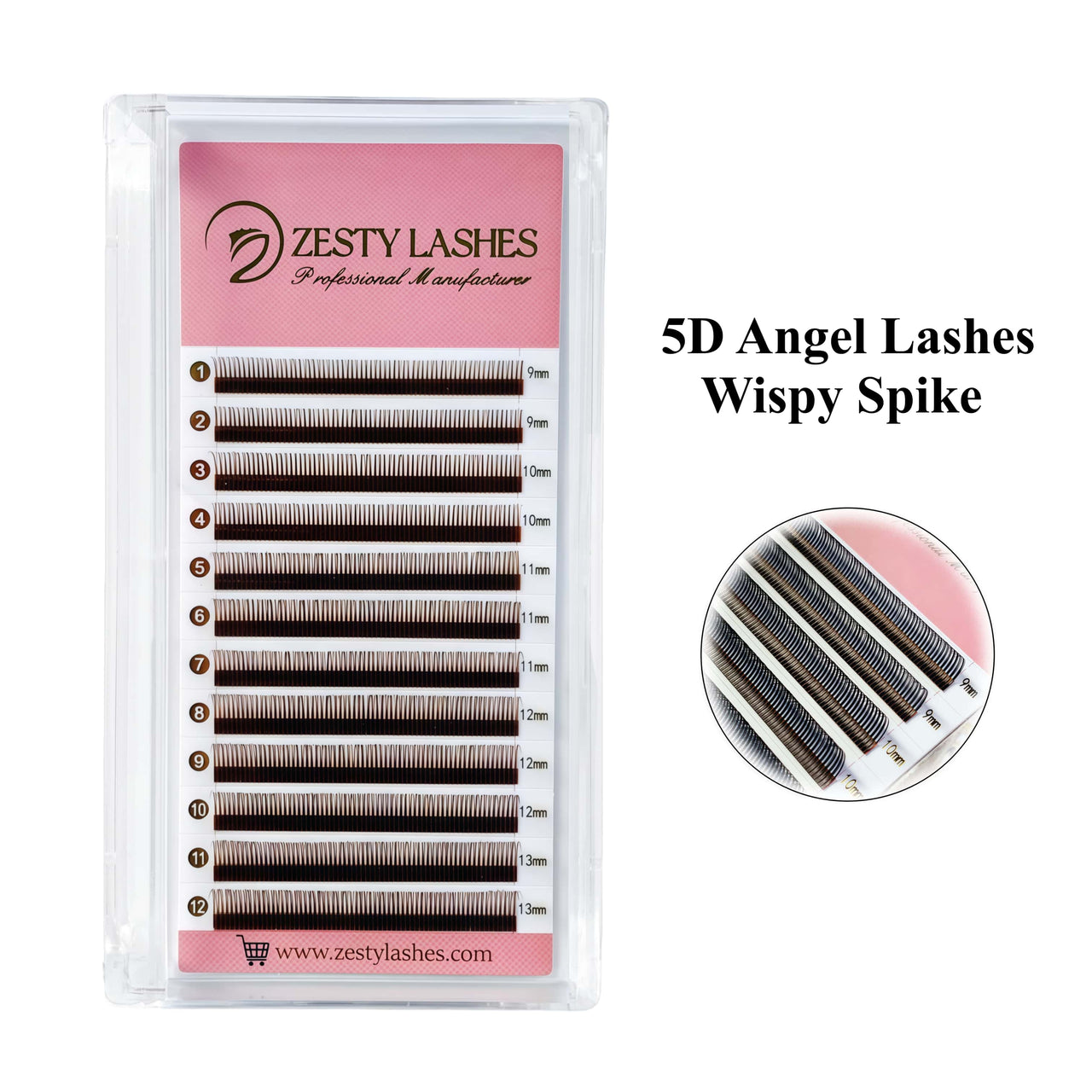 5D Angel Lashes （Wispy Spike ）