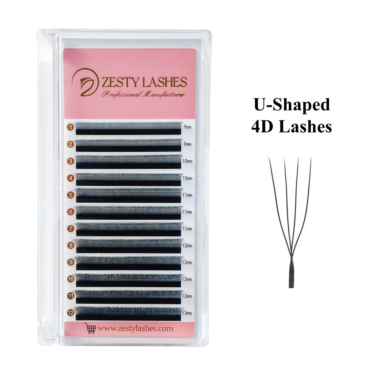 U-Shaped 4D Lashes