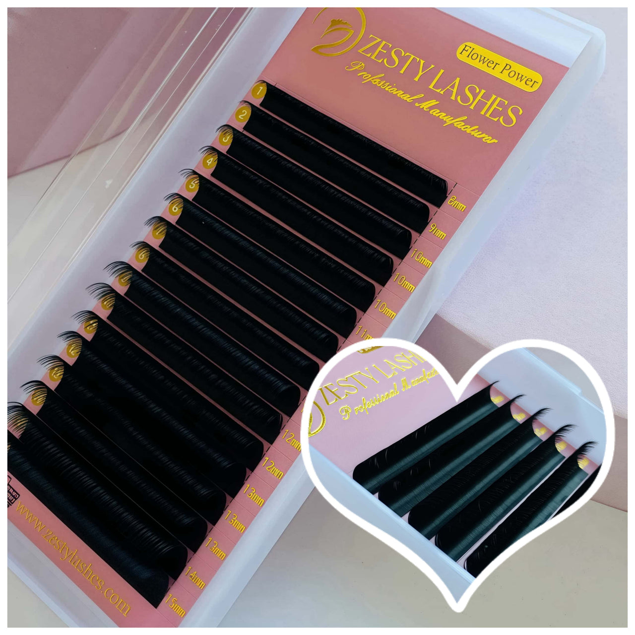 0.10mm Classic Lashes -Flower Power (16 lines)