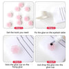 Flower-Shaped Adhensive Cup For Eyelash Extension (100pcs) - Zesty Lashes