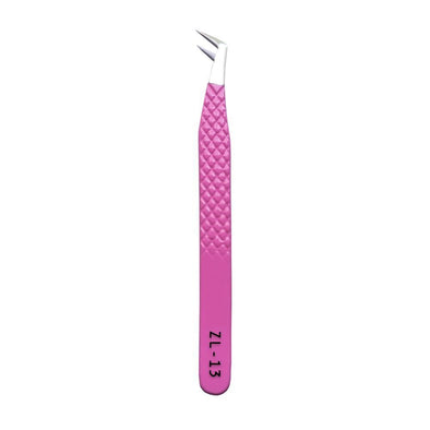 ZL-13 Pink Tweezers For Eyelash Extension