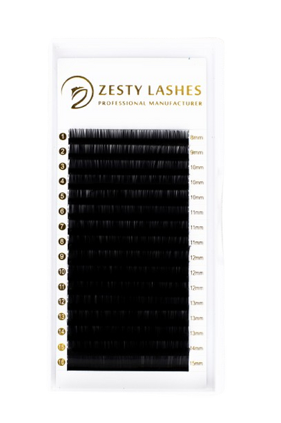 0.15mm New Hand Made Ellipse Flat Lashes (16 Lines)